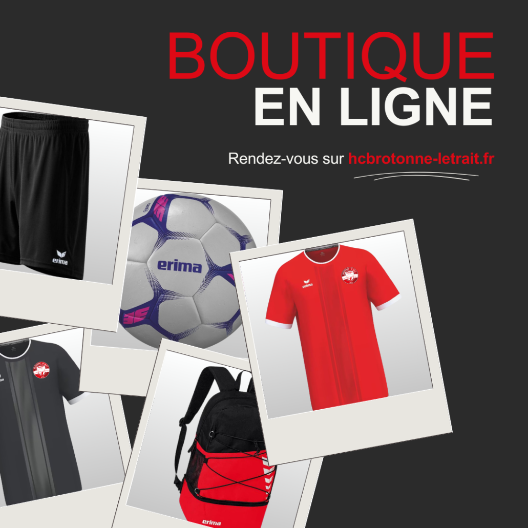 La boutique officielle du HCBT est ouverte pour vos cadeaux de Noël ! 🔴🎄